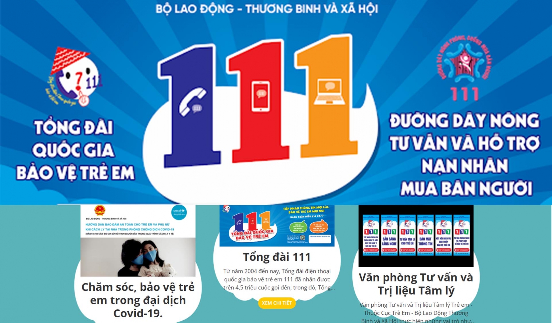 Hãy nhấc máy lên gọi, để cứu con trẻ!