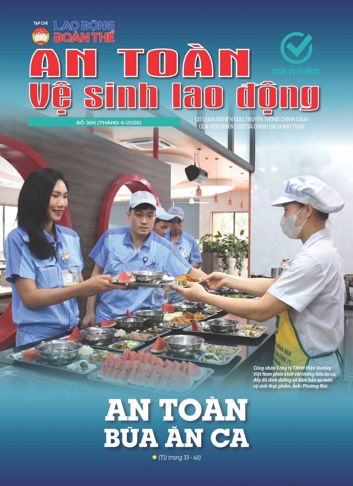 An toàn, vệ sinh lao động tháng 4-2026