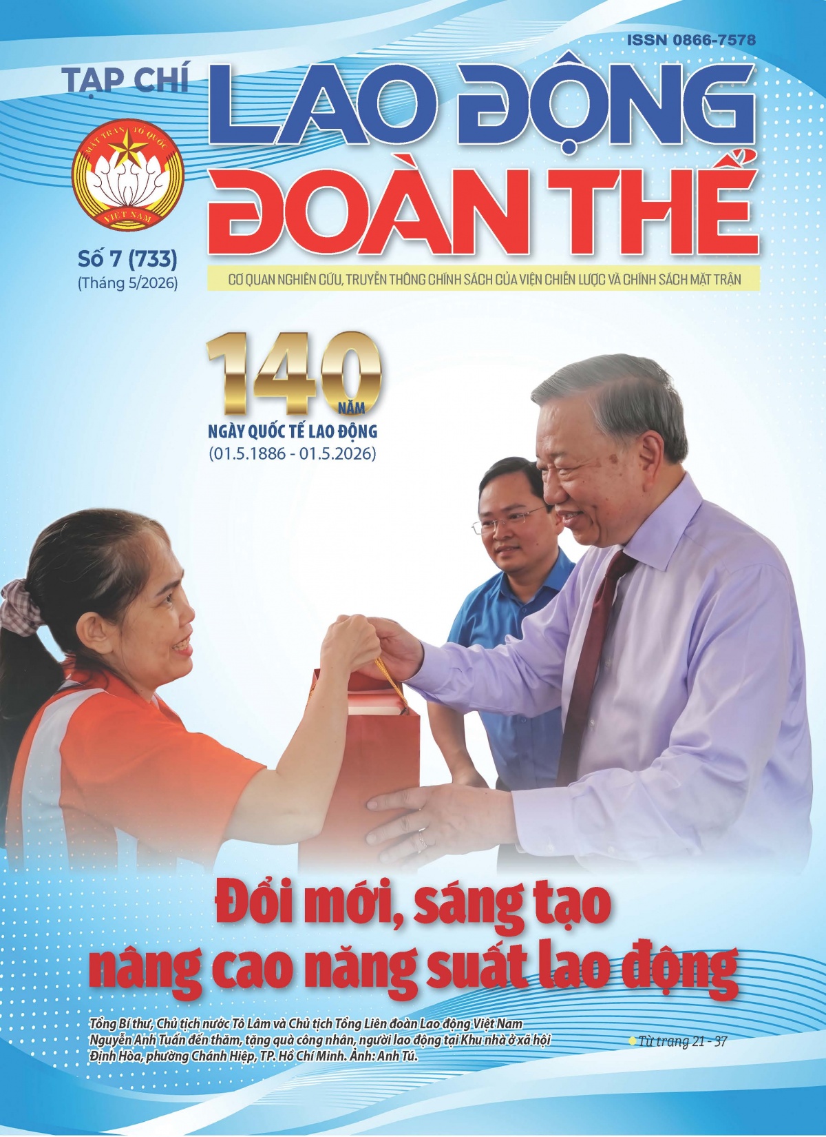 Lao động Đoàn thể tháng 5 - 2026