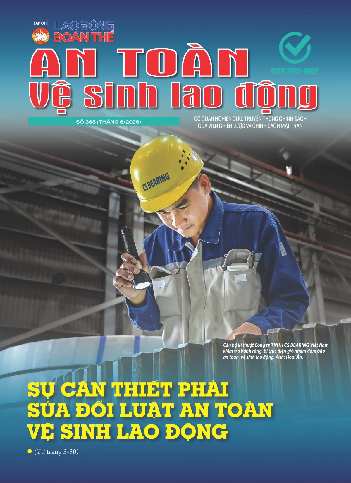 An toàn, vệ sinh lao động tháng 6-2026