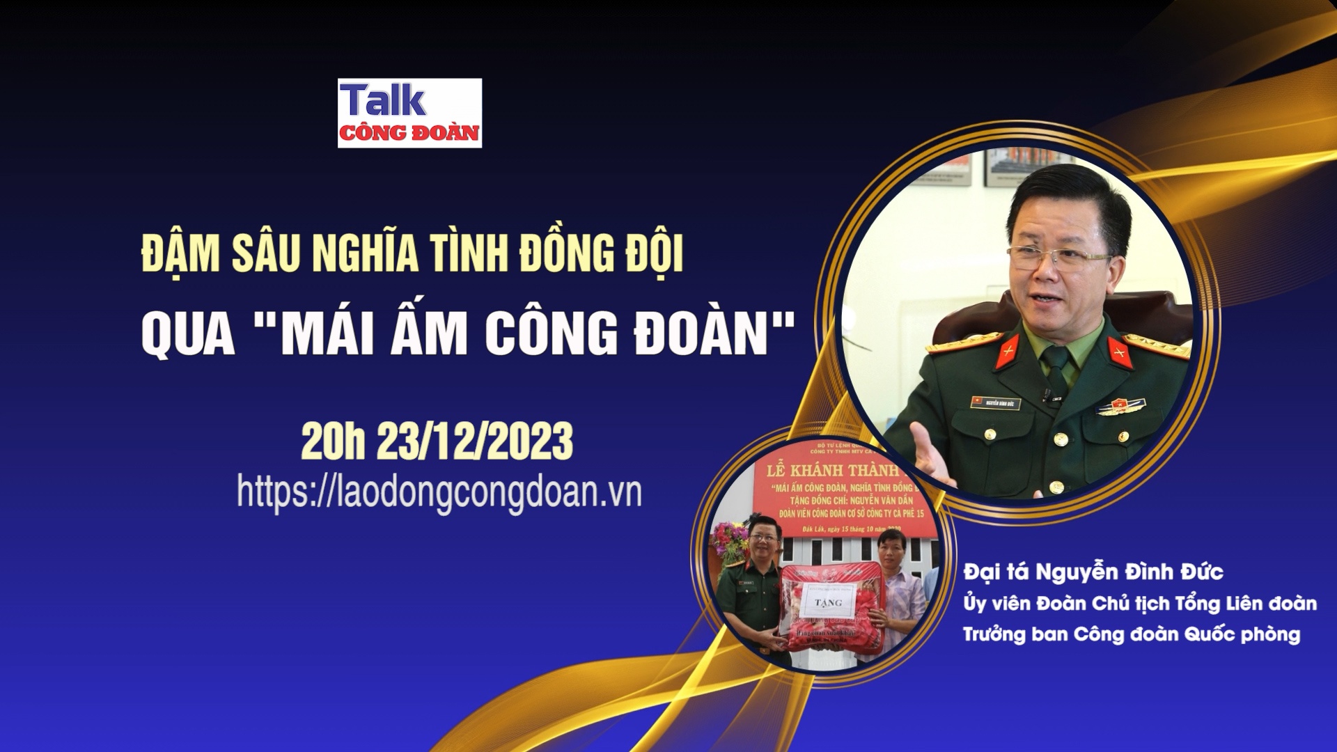 Đón xem Talk Công đoàn: Đậm sâu nghĩa tình đồng đội qua "Mái ấm công đoàn"