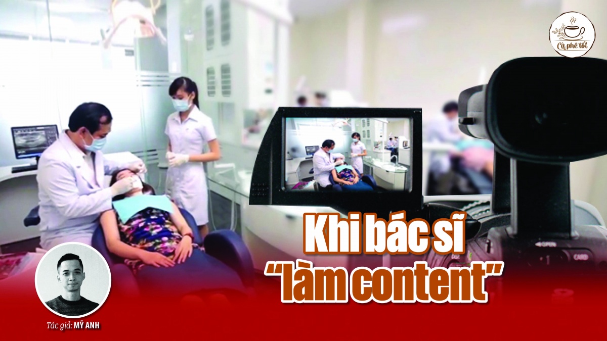 Khi bác sĩ “làm content”