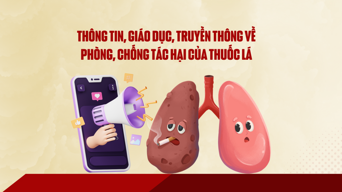 Thông tin, giáo dục, truyền thông về phòng, chống tác hại của thuốc lá