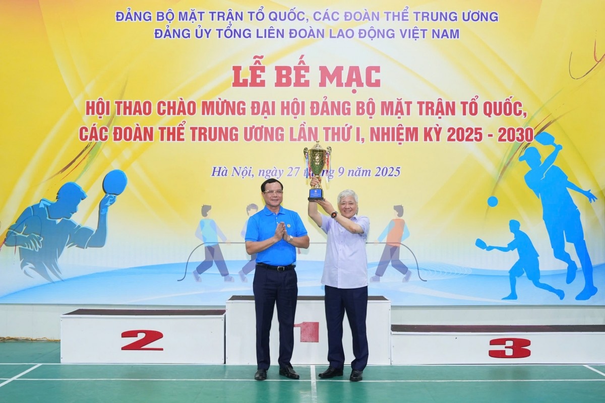 Hội thao chào mừng Đại hội Đảng bộ MTTQ: Nhiều dấu ấn đẹp sau những ngày tranh tài