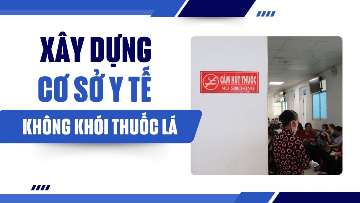 Xây dựng cơ sở y tế không khói thuốc lá