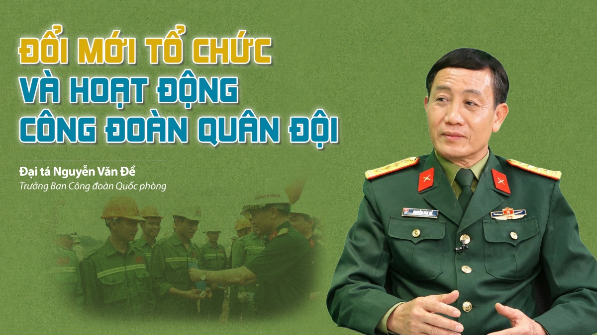 Đổi mới tổ chức và hoạt động Công đoàn Quân đội