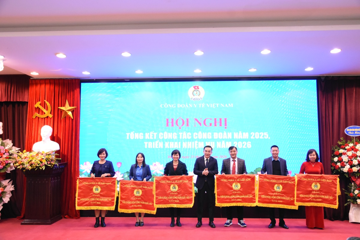 Hội nghị tổng kết công tác Công đoàn ngành Y tế Việt Nam năm 2025