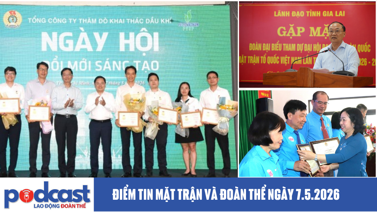 Bản tin Mặt trận và Đoàn thể ngày 7.5.2026