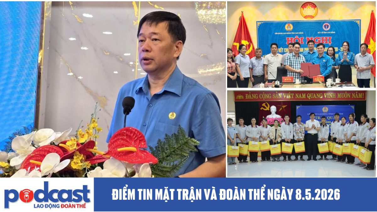 Bản tin Mặt trận và Đoàn thể ngày 8.5.2026