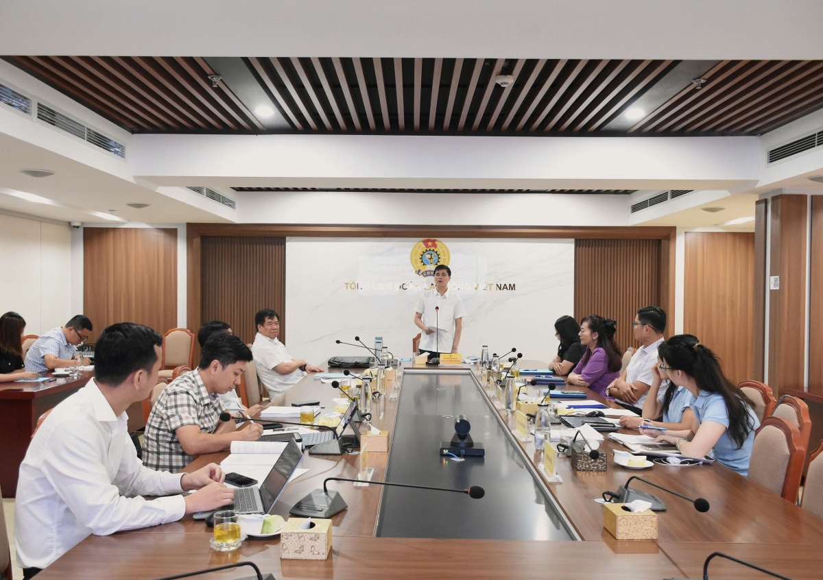 Nghiệm thu đề tài khoa học cấp Tổng LĐLĐ Việt Nam