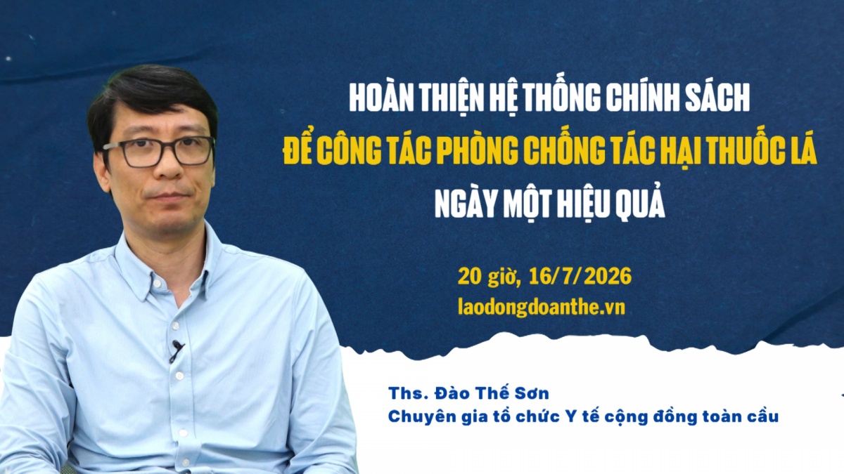 Trailer Khói thuốc ngừng bay [Số 7] Hoàn thiện hệ thống chính sách để tăng hiệu quả công tác phòng, chống tác hại thuốc lá