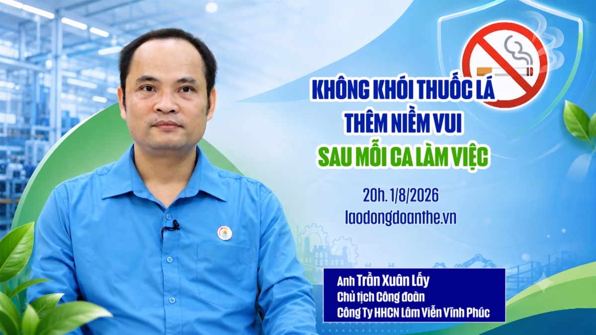 Trailer Khói thuốc ngừng bay [Số 9]: Không khói thuốc lá - Thêm niềm vui sau mỗi ca làm việc