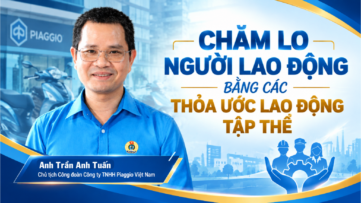 Chăm lo người lao động bằng các thỏa ước lao động tập thể