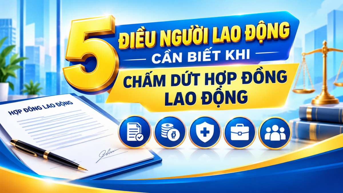 5 điều người lao động cần biết khi chấm dứt hợp đồng lao động