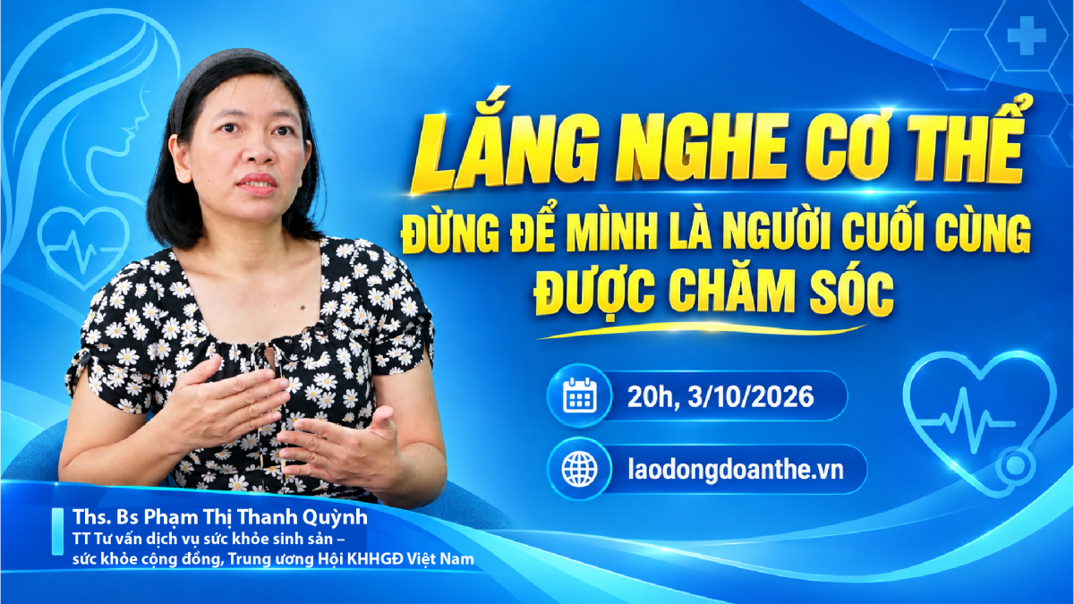 Đón xem “Muôn nẻo yêu thương”: Lắng nghe cơ thể – đừng để mình là người cuối cùng được chăm sóc