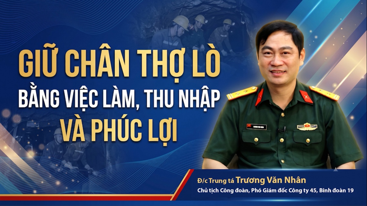 Giữ chân thợ lò bằng việc làm, thu nhập và phúc lợi