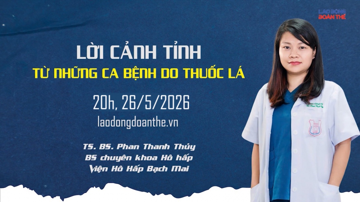 Trailer Khói thuốc ngừng bay số 3: Lời cảnh tỉnh từ những ca bệnh do thuốc lá