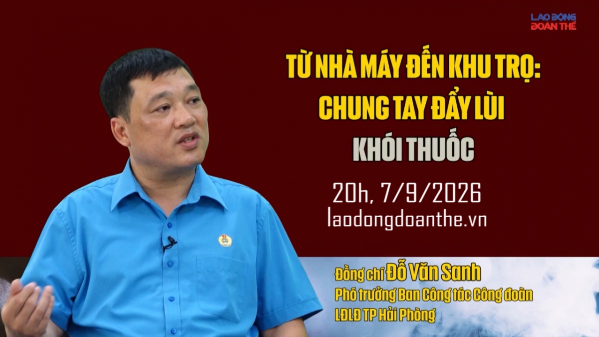 Trailer Thuốc lá ngừng bay [số 7] Từ nhà máy đến khu trọ: Chung tay đẩy lùi khói thuốc